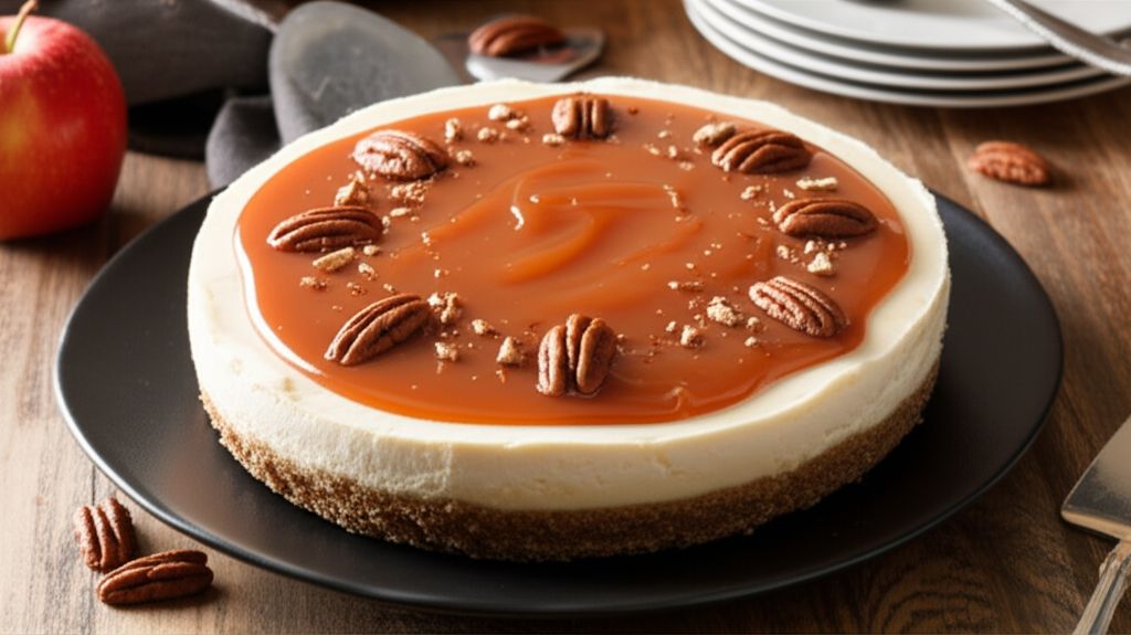 Caramel Apple Cheesecake