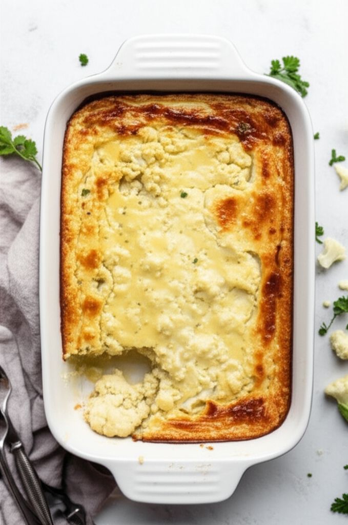 Cauliflower Custard