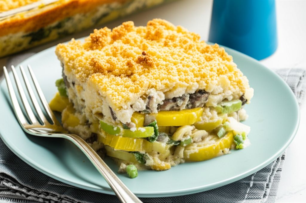 Cheesy Squash Casserole