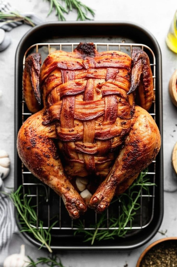 Chelsea's Bacon Roast Chicken