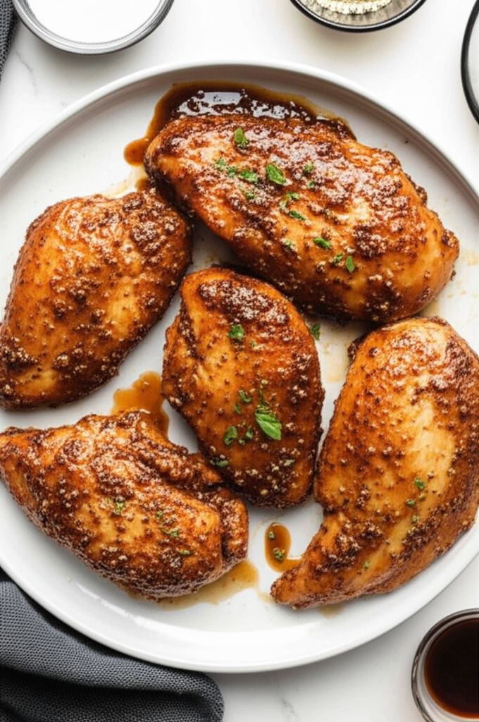 Chicken and Wine Sauce