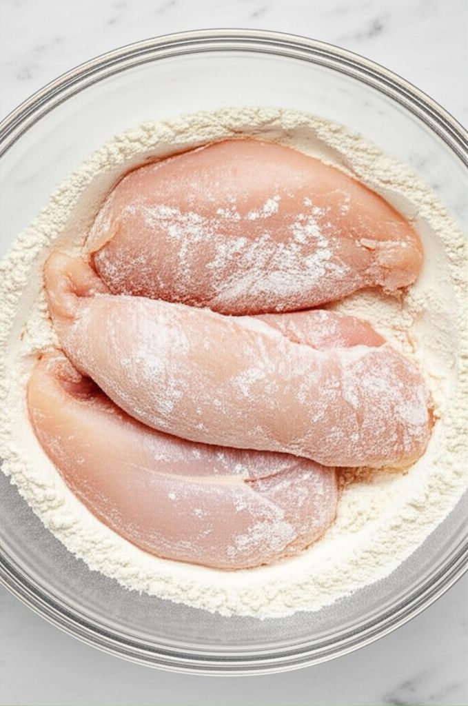Chicken in Creamy Pan Sauce