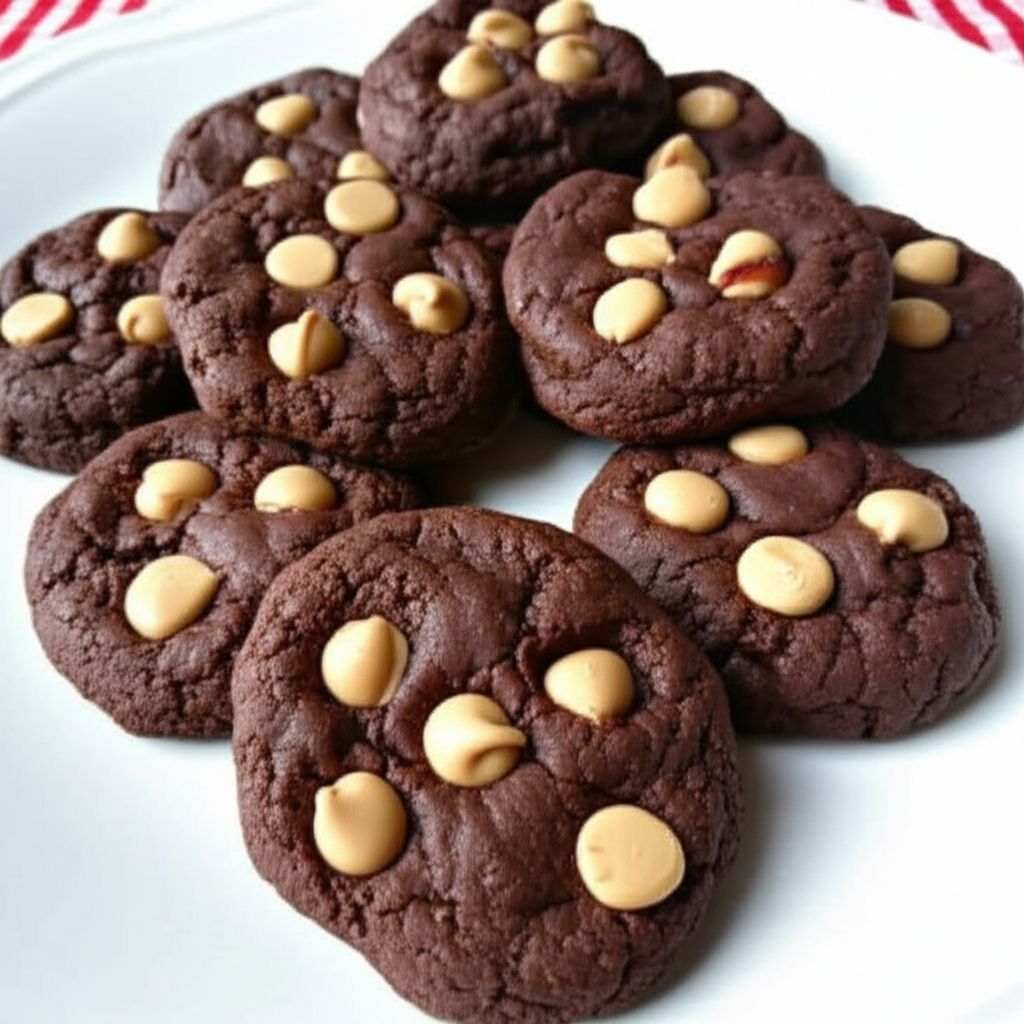 Chocolate Peanut Butter Chip Cookies