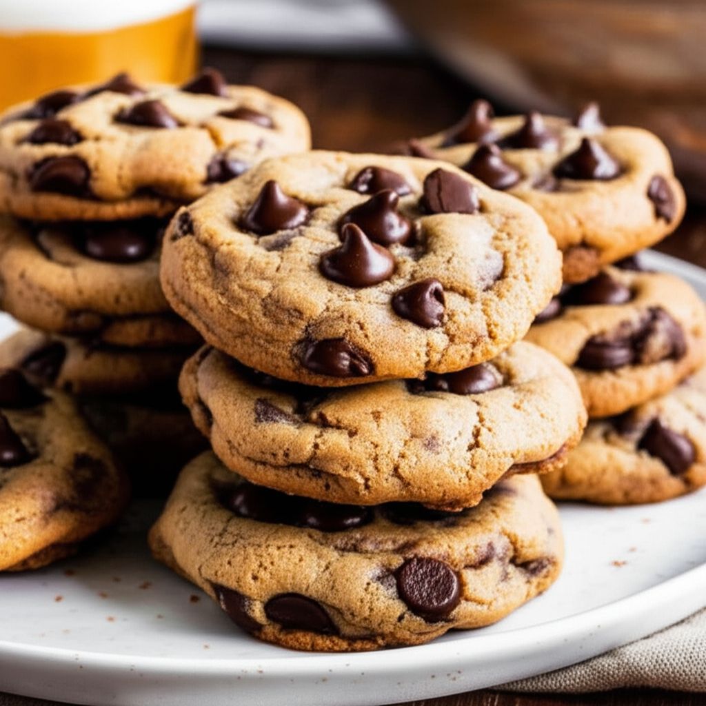 Coffee Chocolate Chip Cookies