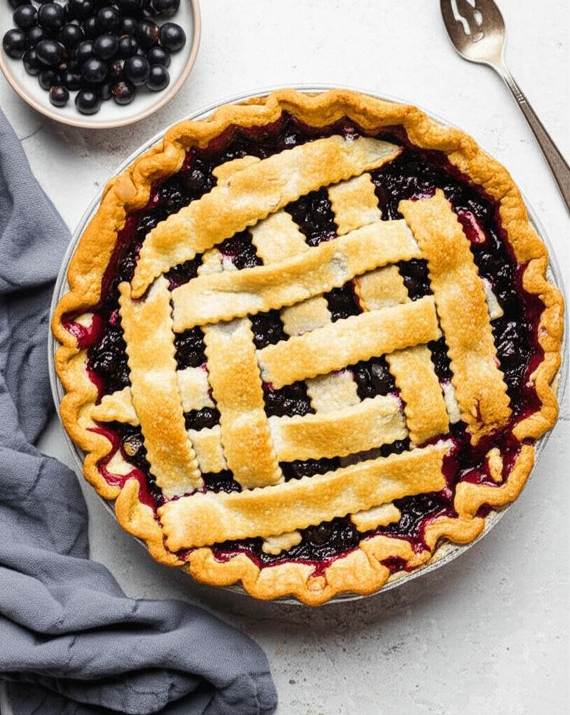 Concord Grape Pie