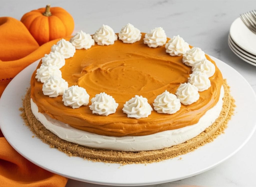 Double Layer Pumpkin Pie