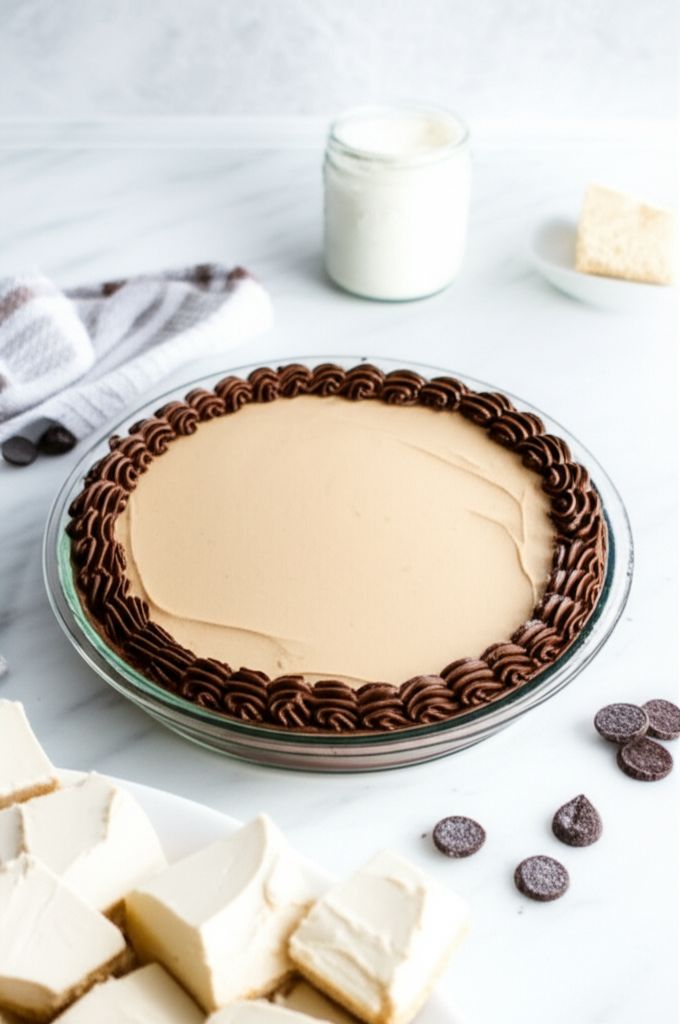 Easy Chocolate Cheesecake Peanut Butter Pie