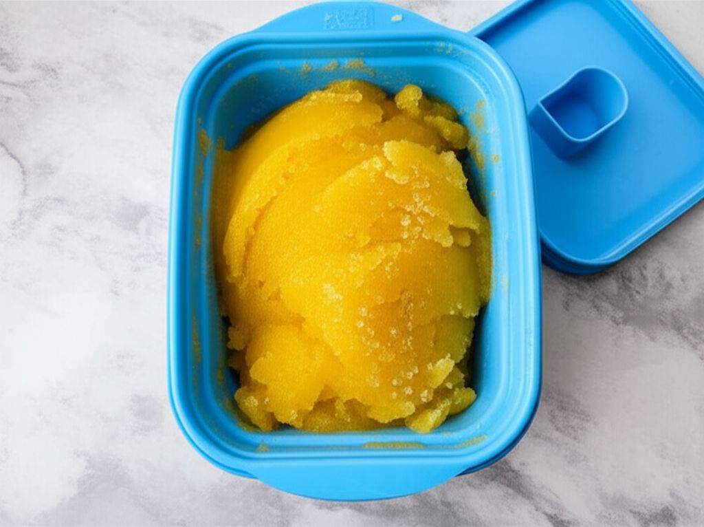 Easy Pineapple Sorbet