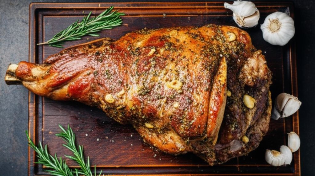 Garlic and Herb Lamb