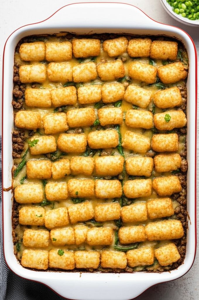 Green Bean Tater Tot Casserole