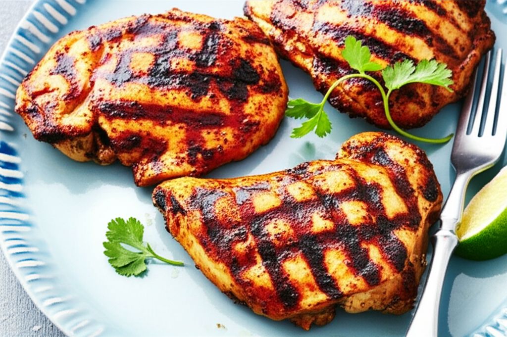 Grilled Caribbean Free Range Chicken