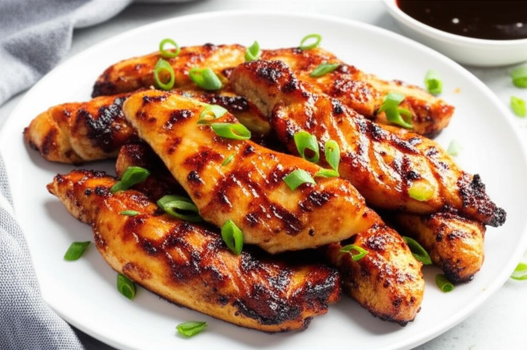 Grilled Teriyaki Chicken Tenders