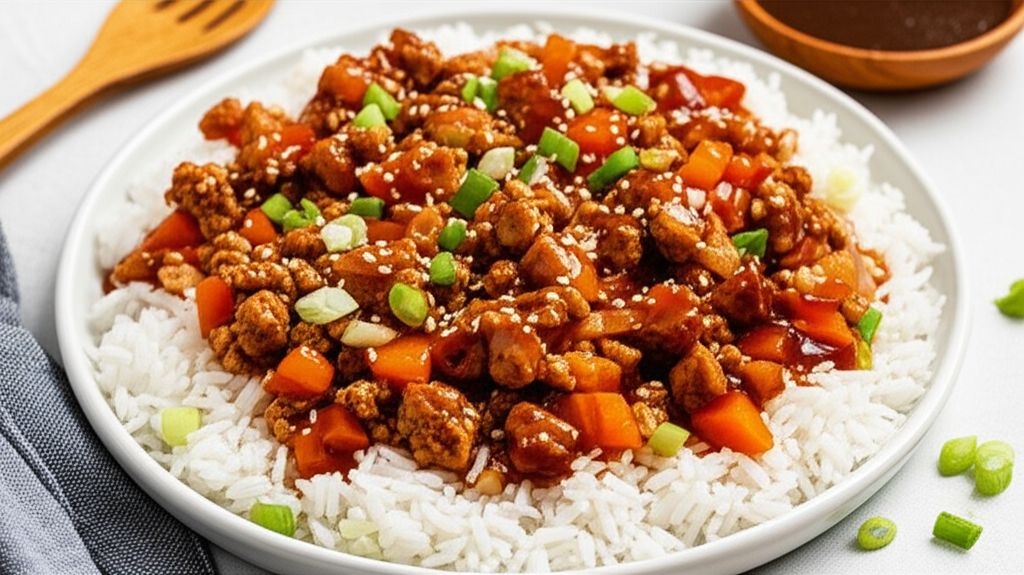 Ground Turkey Teriyaki Stir-Fry