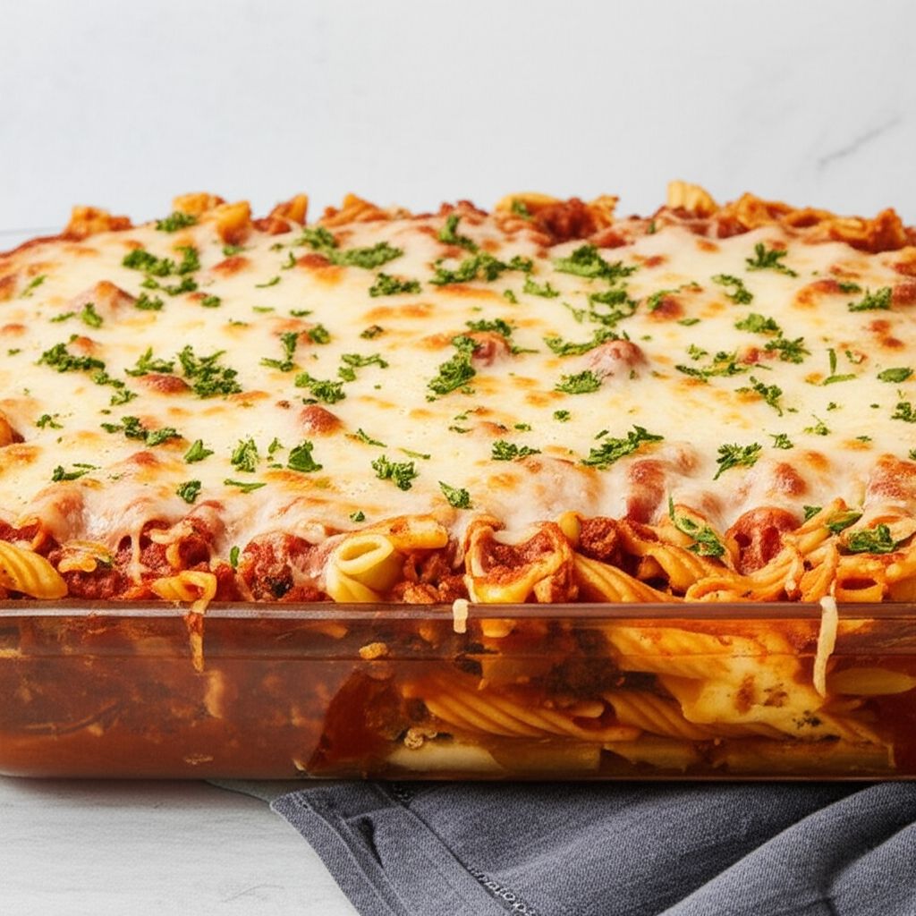Healthier Baked Ziti