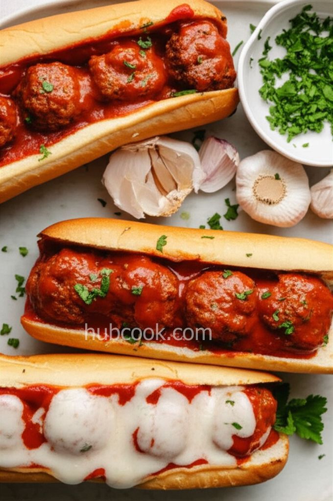 Hearty Meatball Sandwich