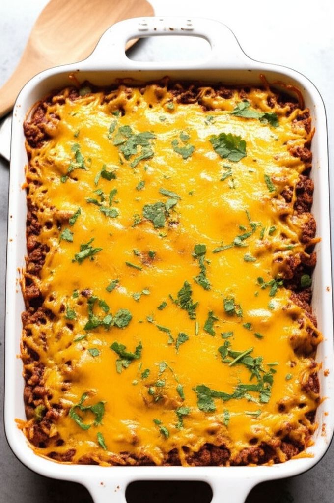 Hearty Spanish Rice Bake