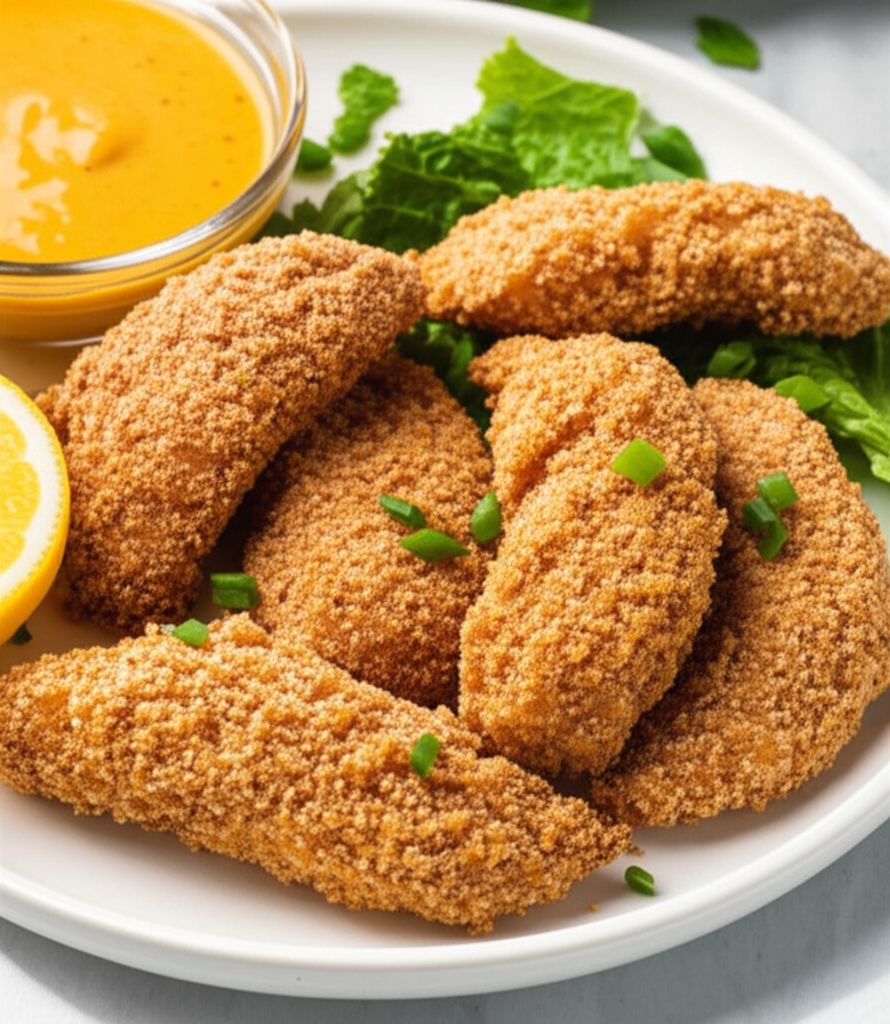 Honey Mustard Oven-Baked Chicken Tenders