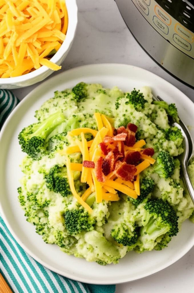 Instant Pot® Loaded Broccoli Mash