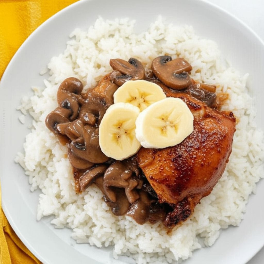 Jamaican Spiked Chicken and Rice