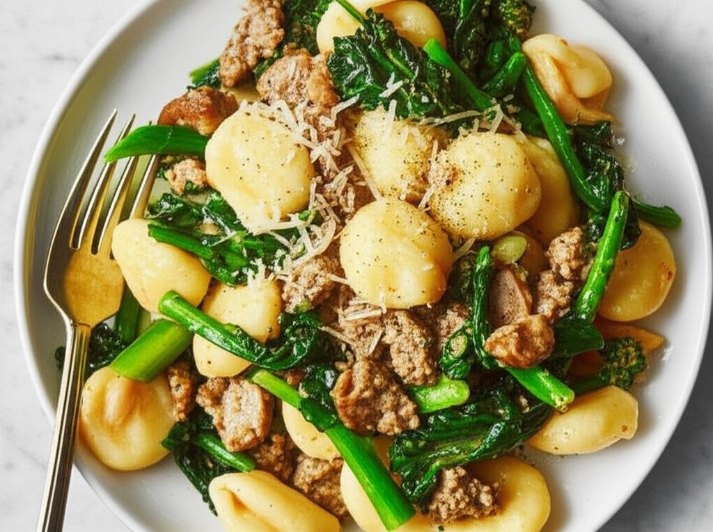 Jan's Cavatelli with Broccoli Rabe