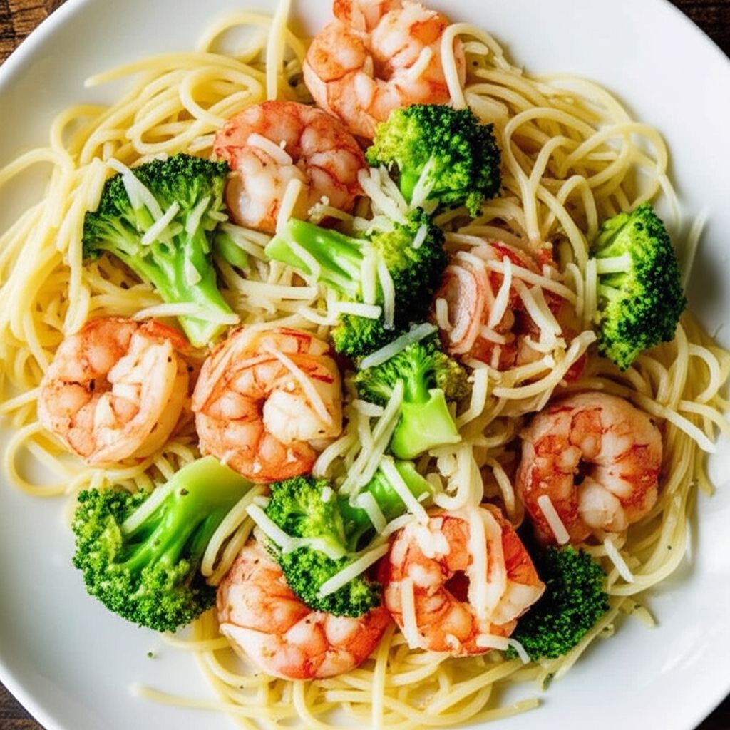 Kahala's Shrimp and Broccoli Toss