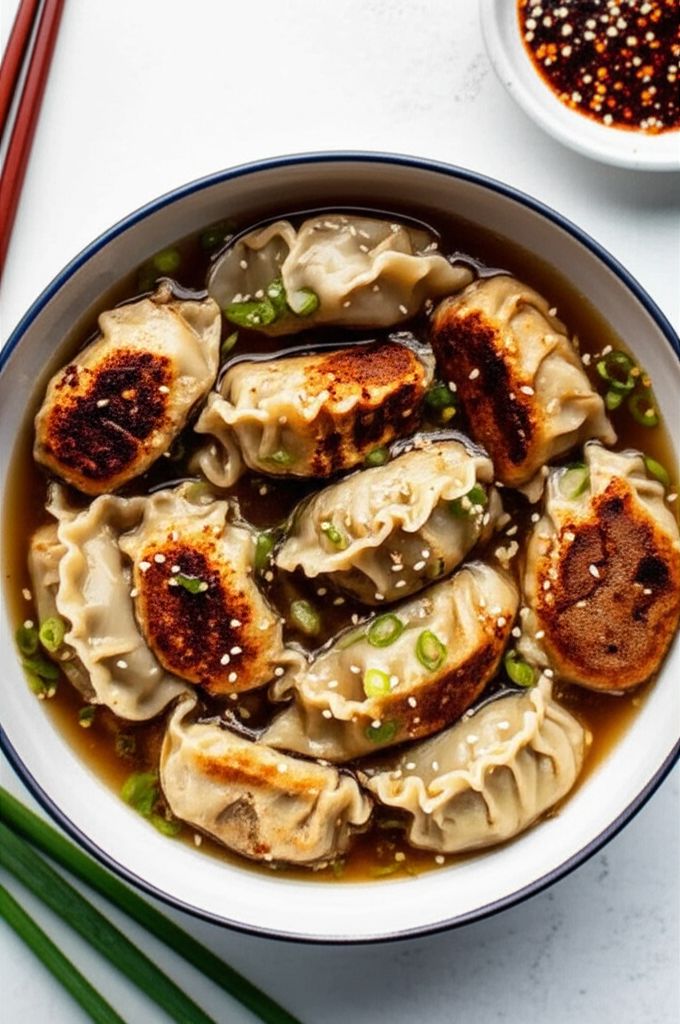 Lazy Pork Dumplings