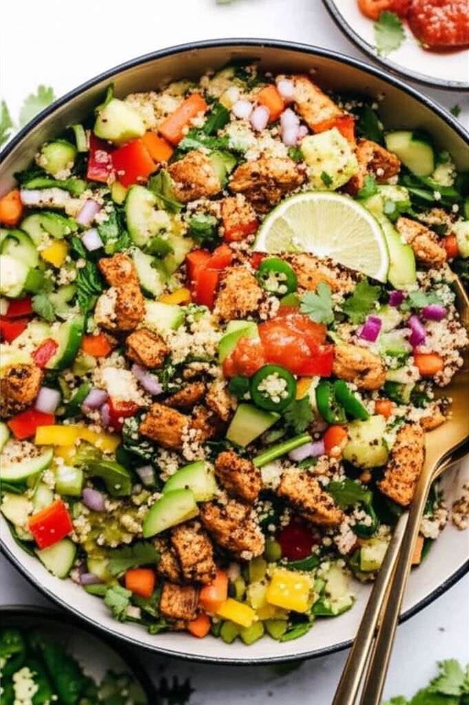 Mexican Chicken Quinoa Salad