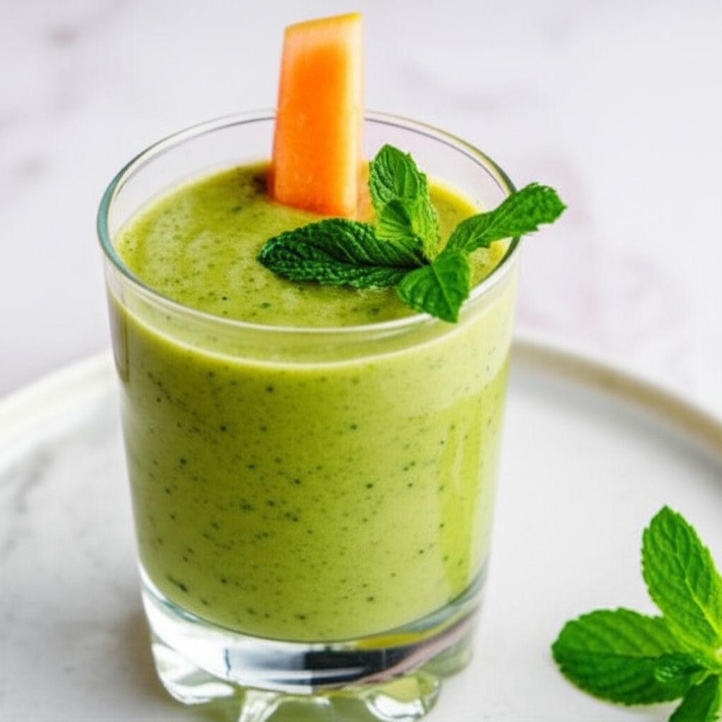 Mighty Melon Green Tea Smoothie