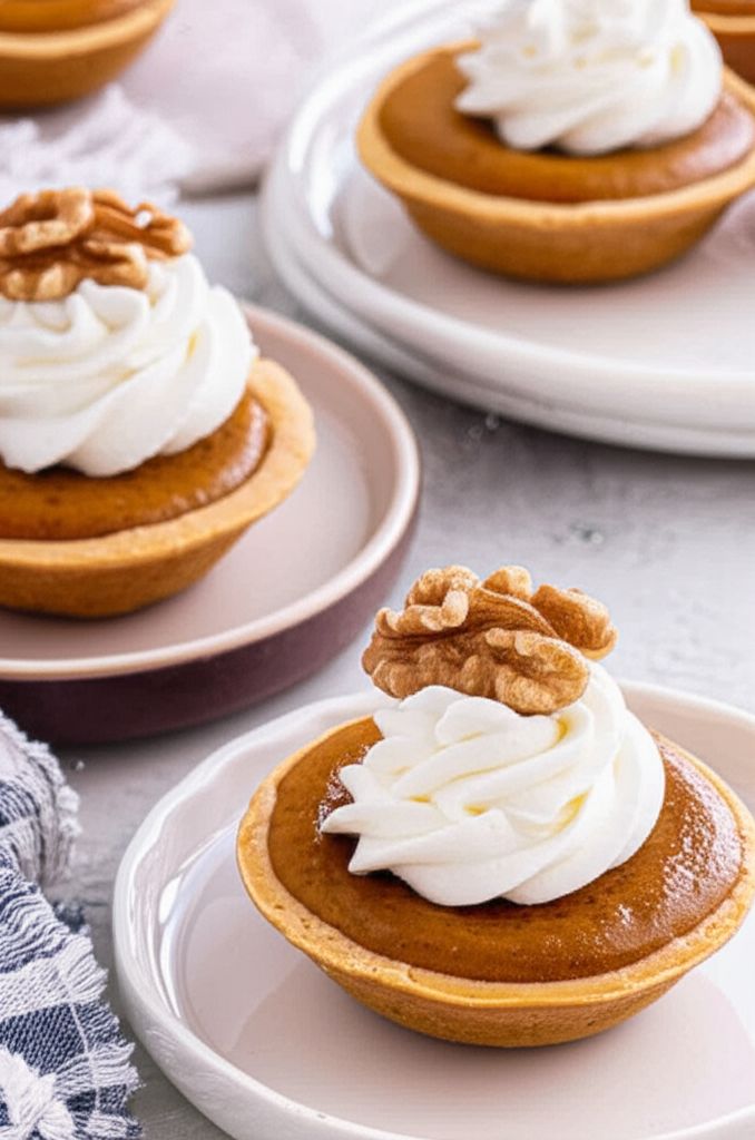 Mini Sweet Potato Pumpkin Pies