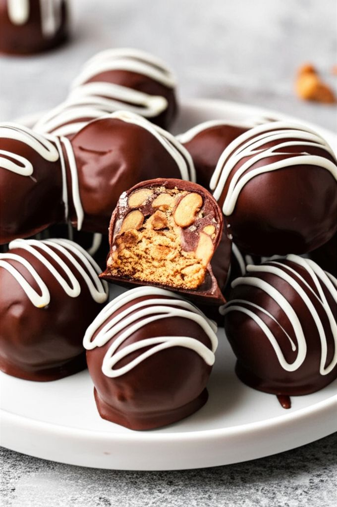 Nichola's Chocolate Chip Cookie Dough Truffles