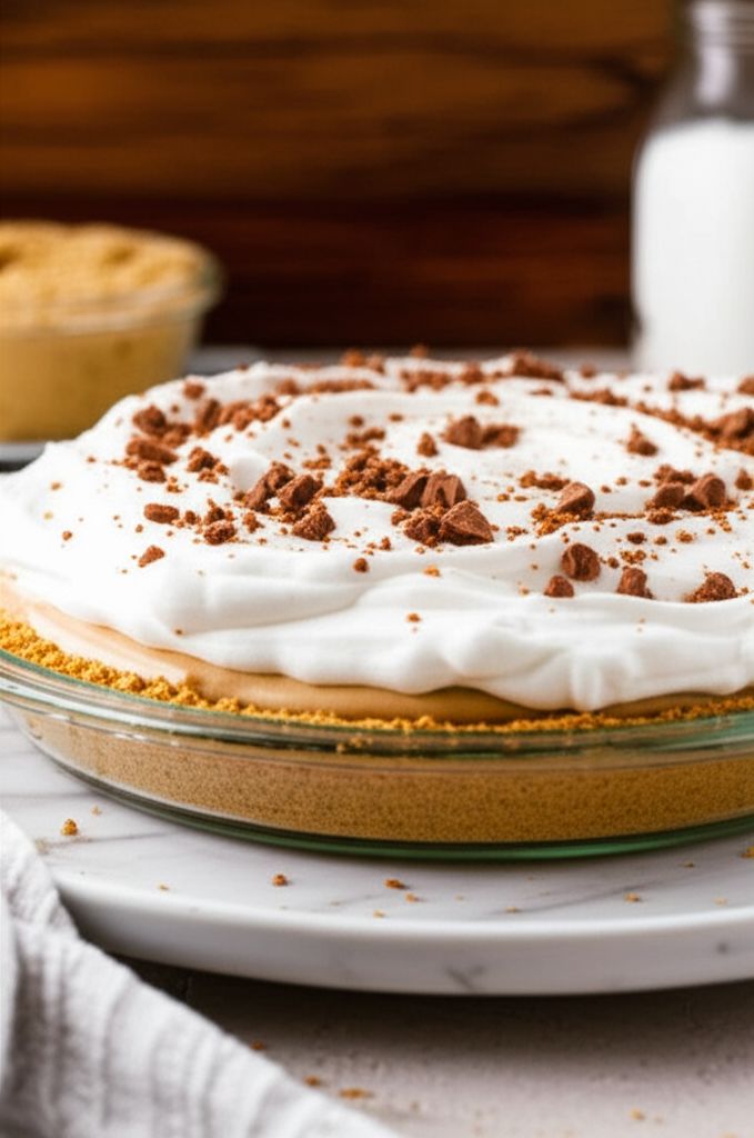 No-Bake Peanut Butter/Chocolate Pie