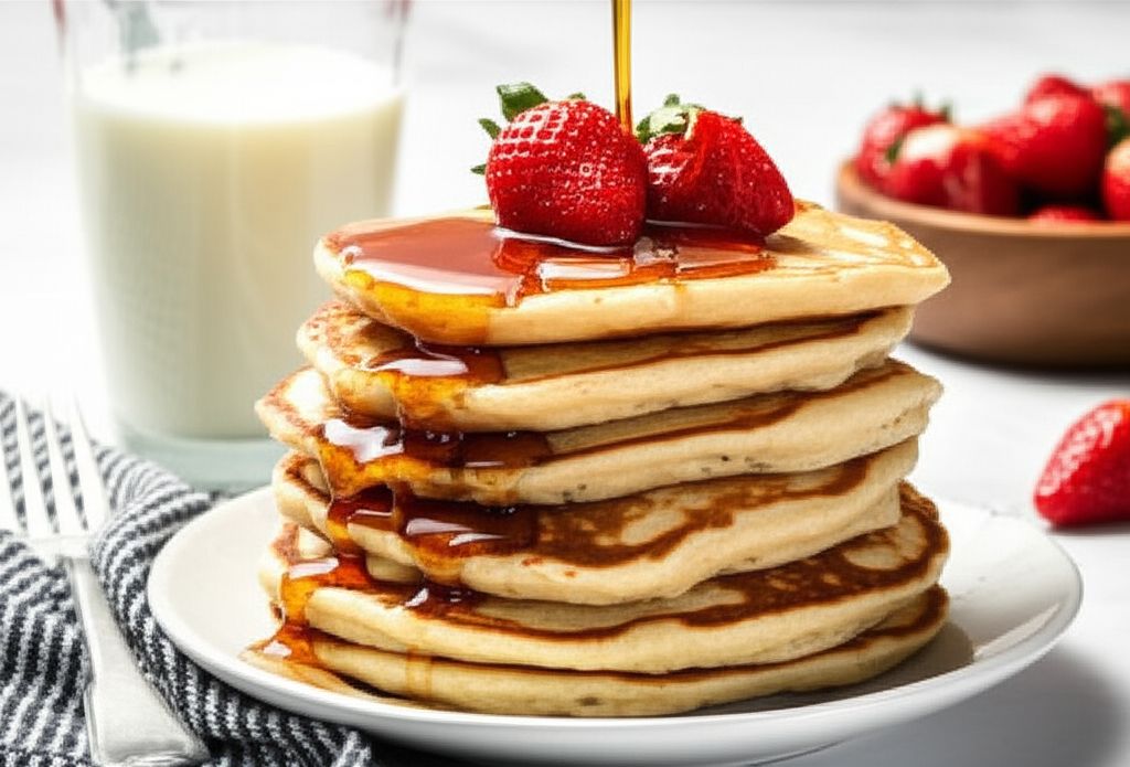 Oatmeal Cinnamon Pancakes