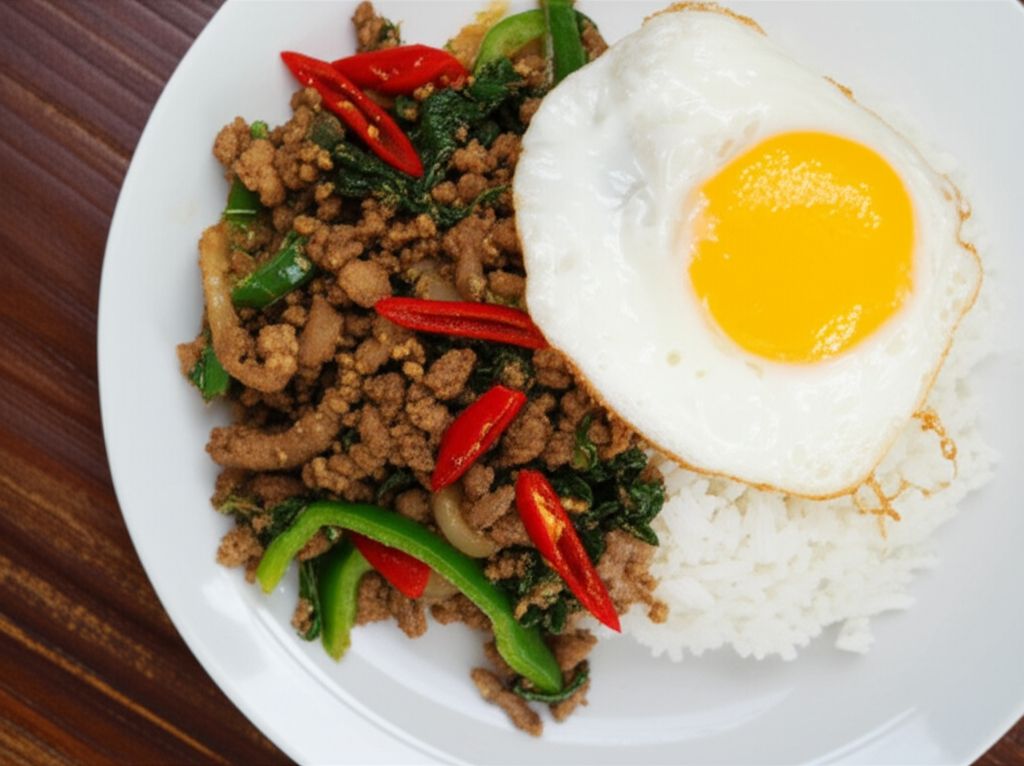 Pad Krapao (Thai Stir-Fry Pork with Basil)