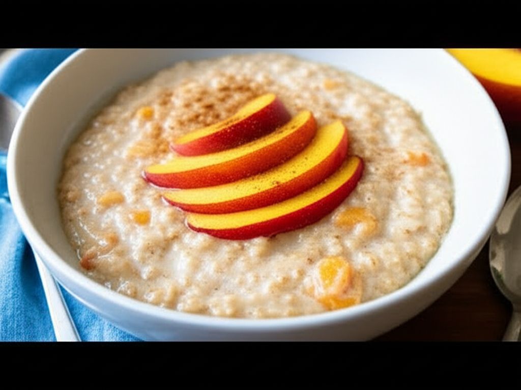 Peachy Oatmeal