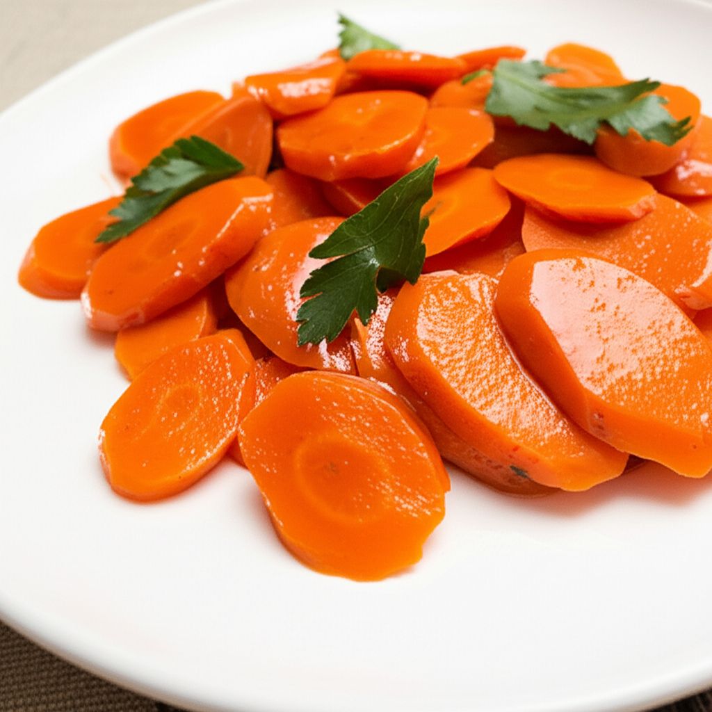 Pomegranate Glazed Carrots