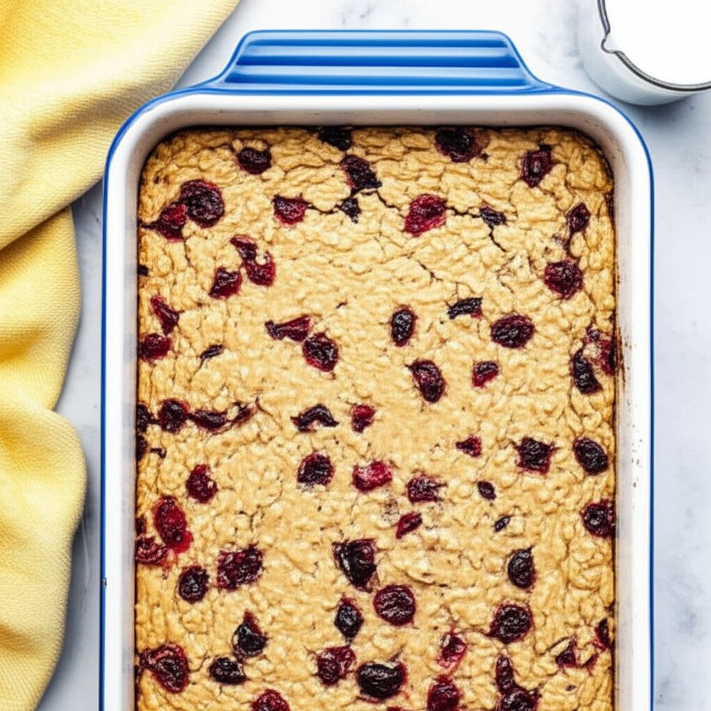 Protein Powerhouse Baked Oatmeal