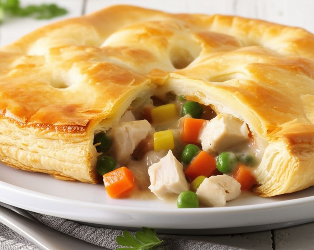 Puff Pastry Chicken Pot Pie