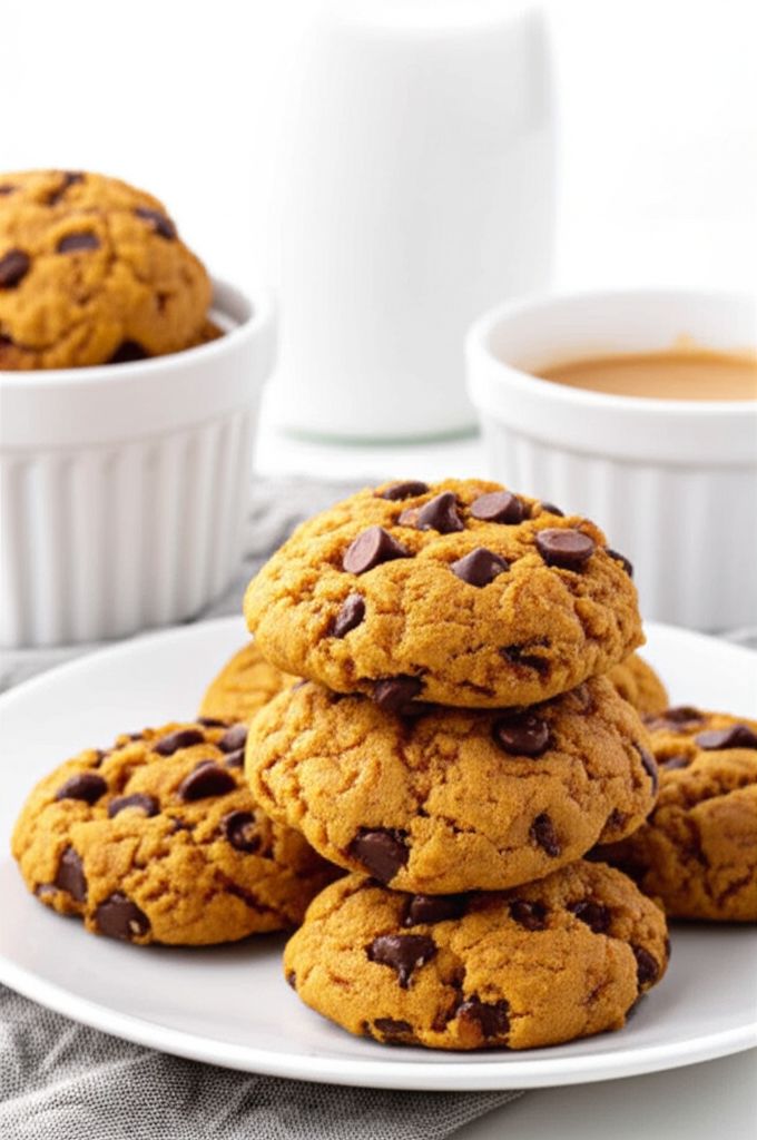 Pumpkin Chocolate Chip Cookies