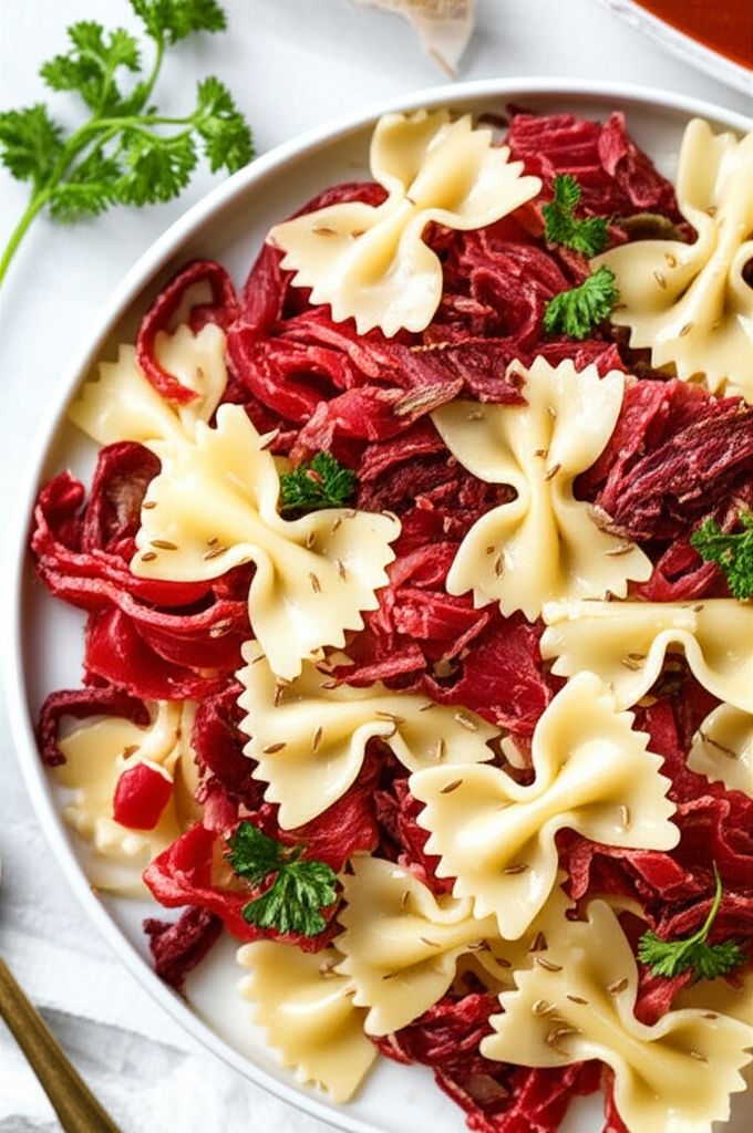 Quick Reuben Pasta Salad