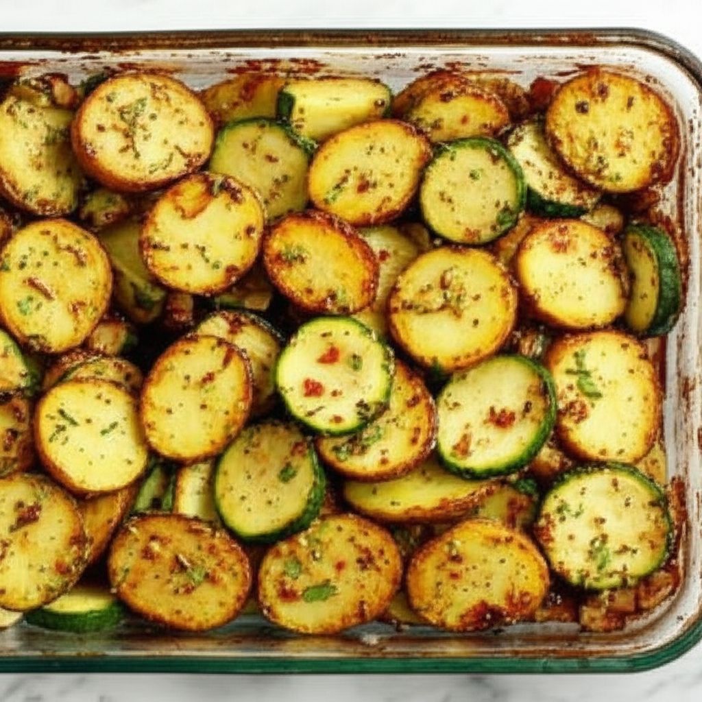 Ranch Baked Potatoes and Vegetables