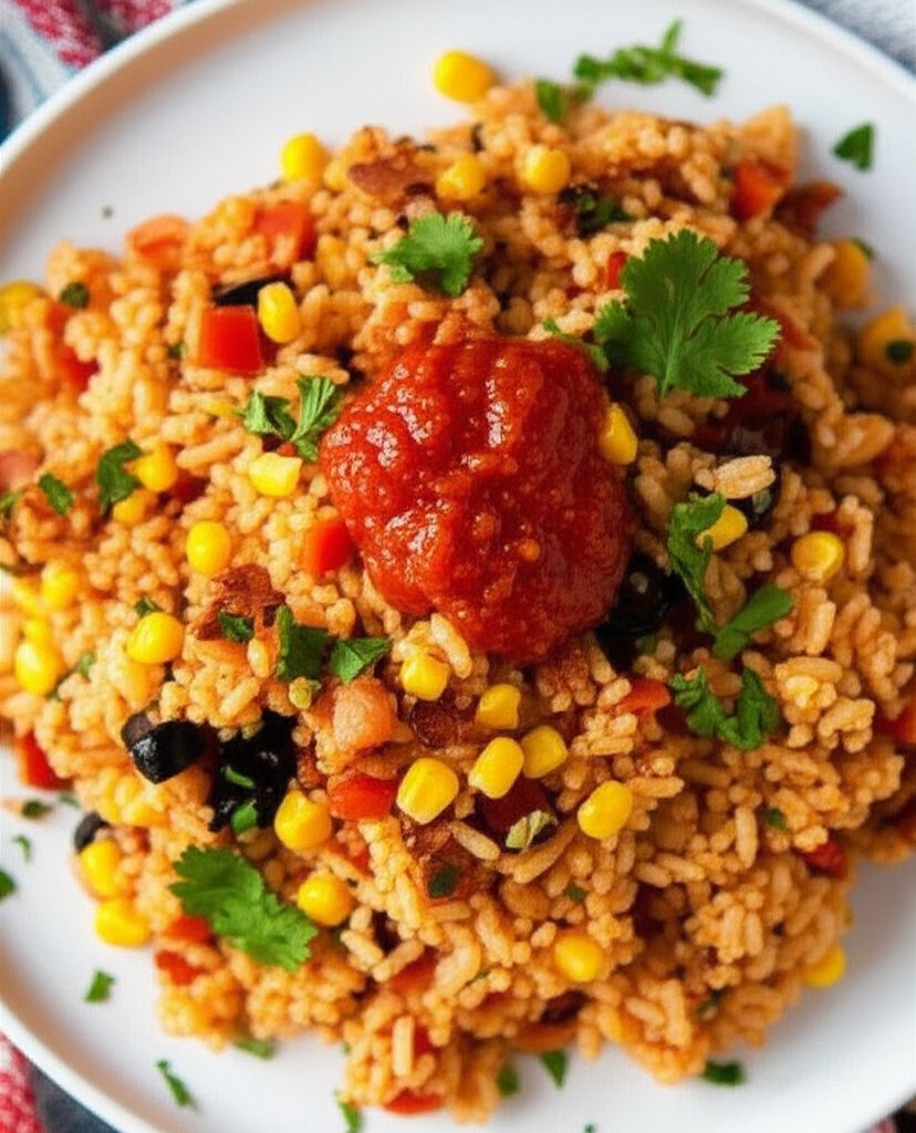 Rice Cooker Spanish Rice