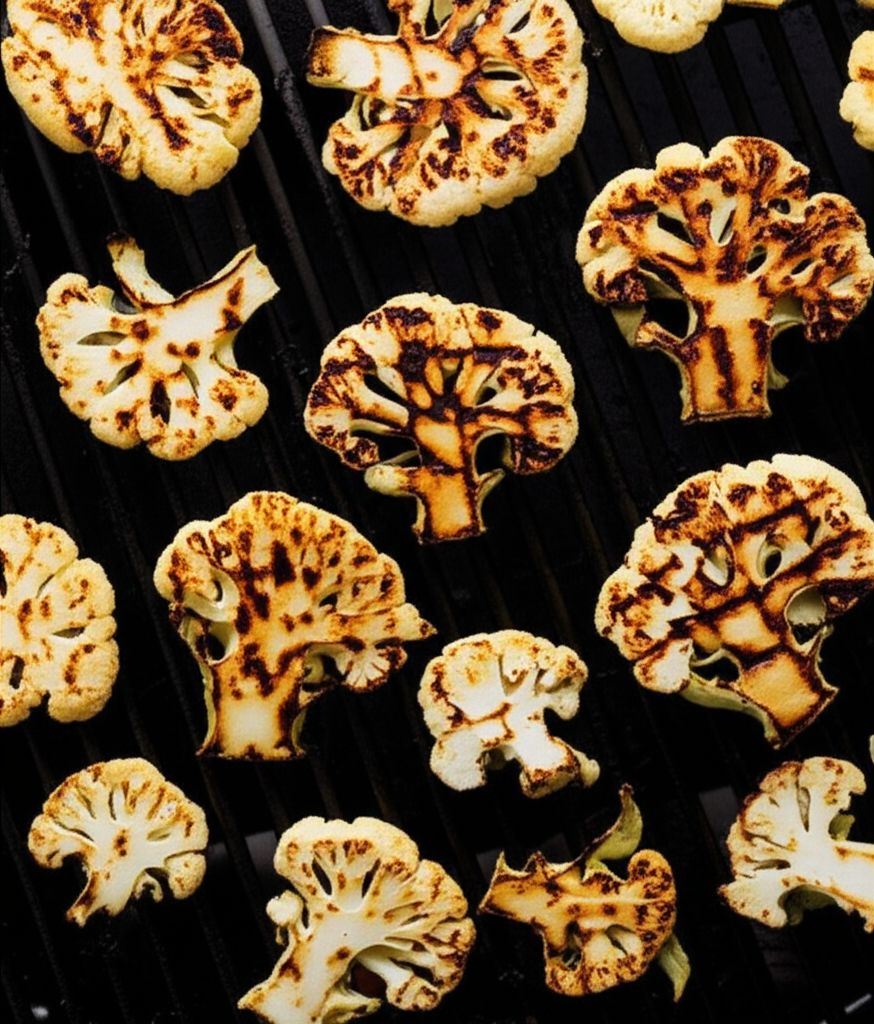 Simple Grilled Cauliflower