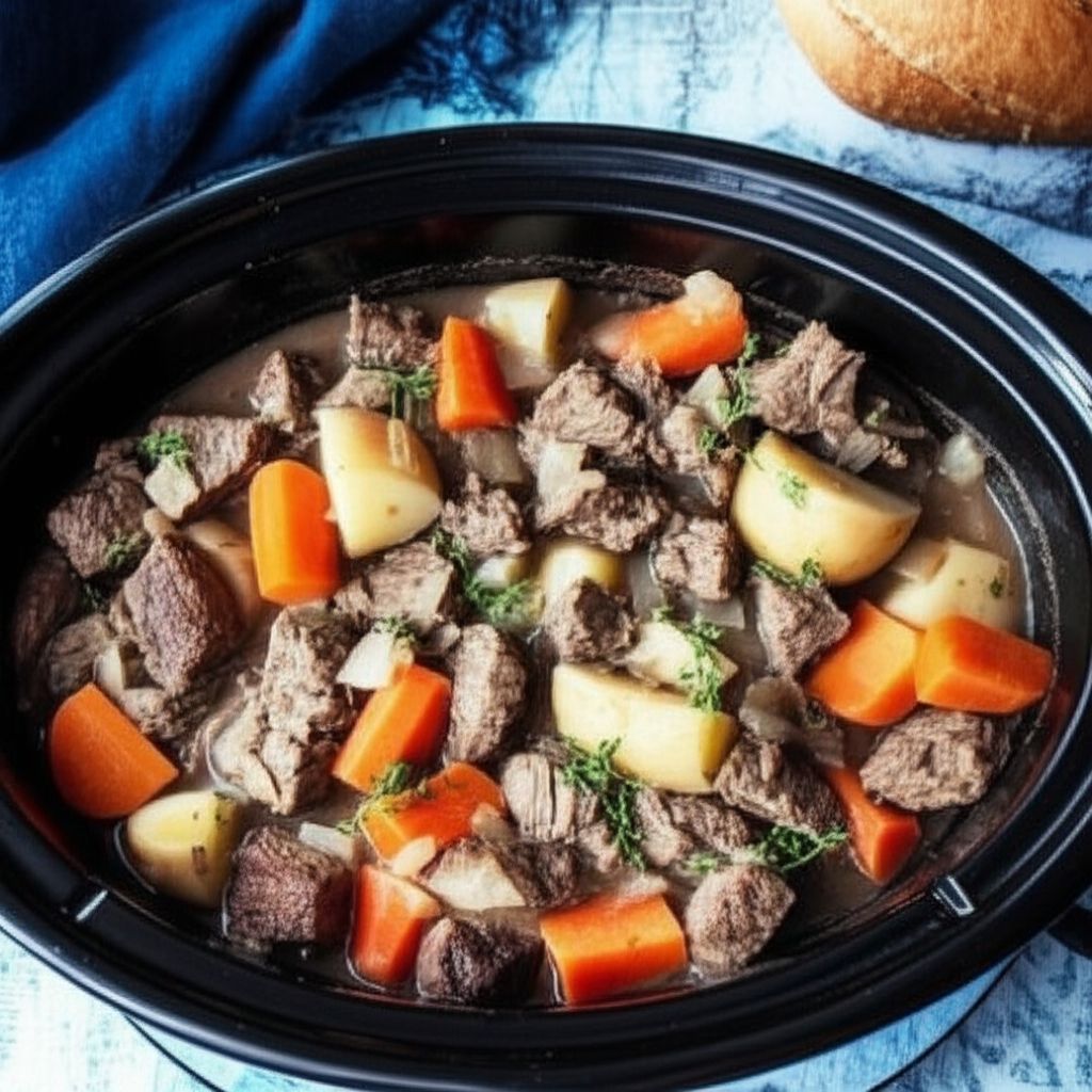 Slow Cooker Caribou Stew