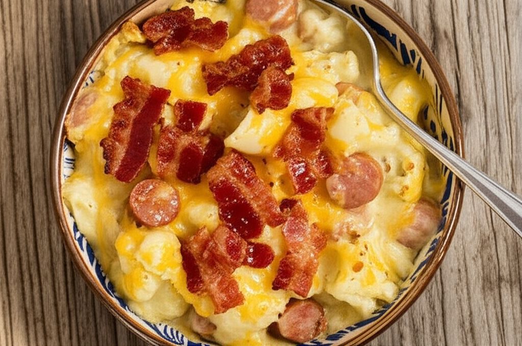 Slow Cooker Cauliflower Casserole
