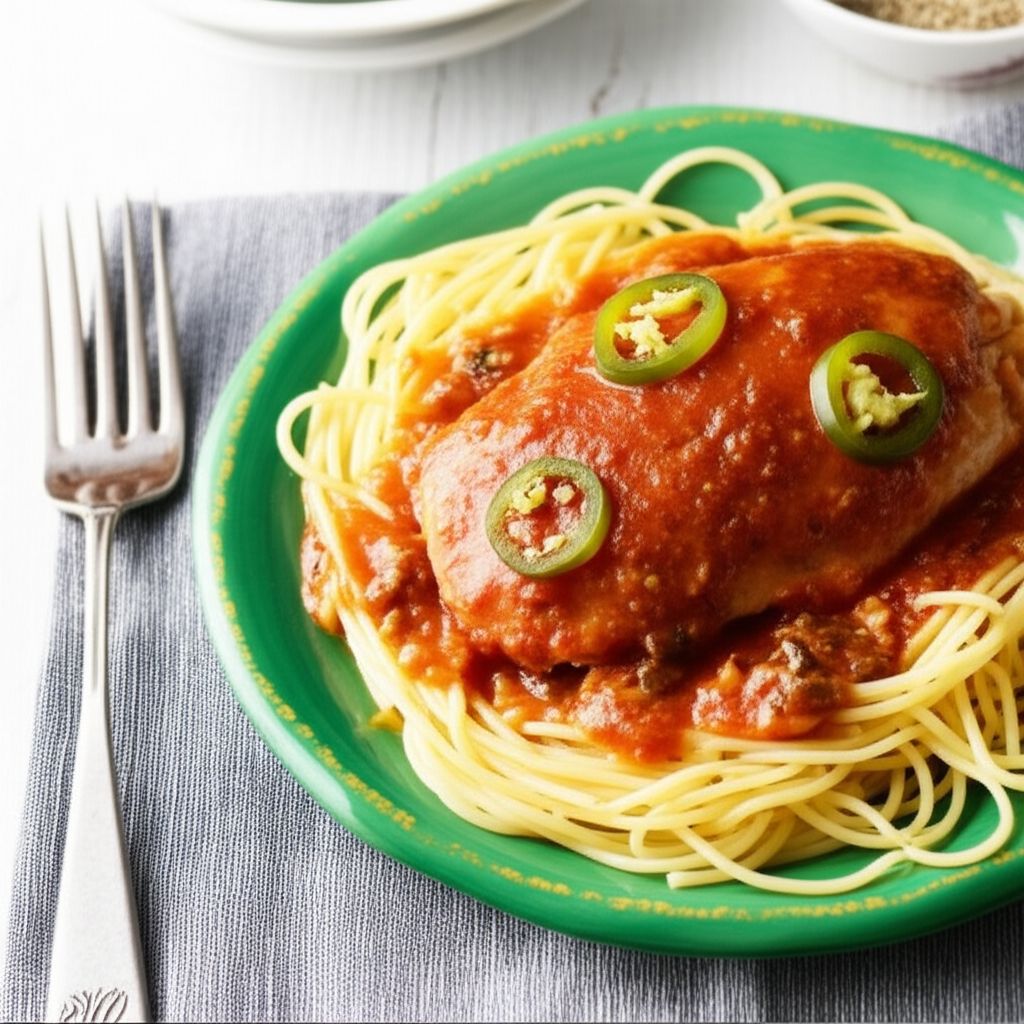 Slow Cooker Chicken Pepperoni