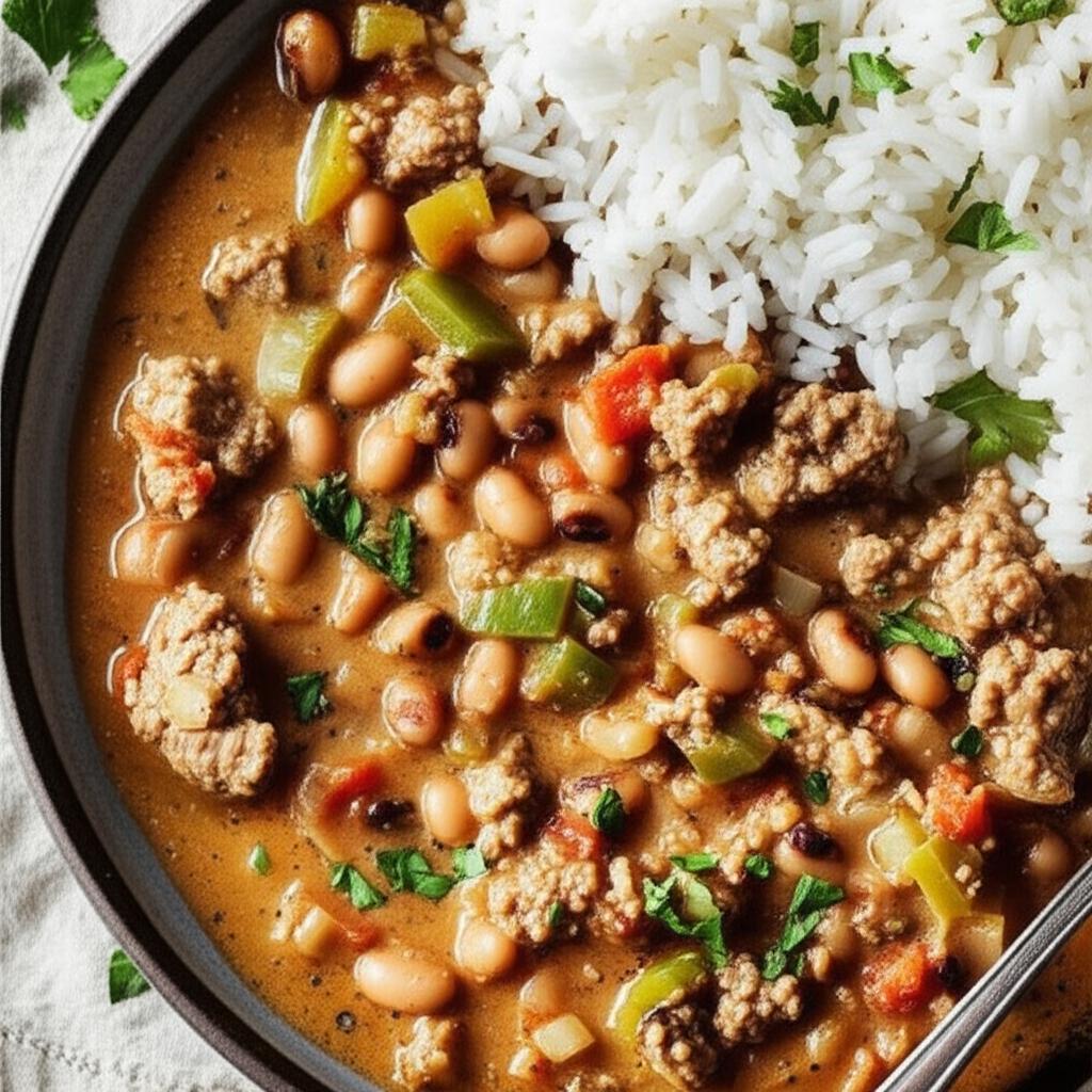 Slow Cooker Hoppin' John Chowder