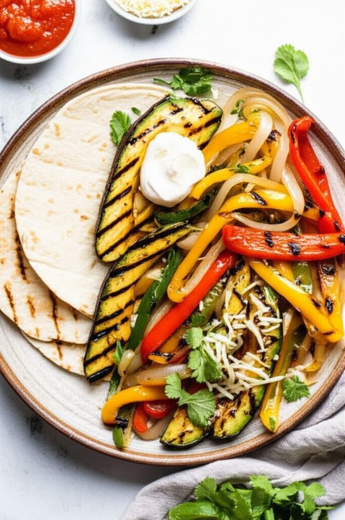 Smoky Avocado Fajitas (Meatless)