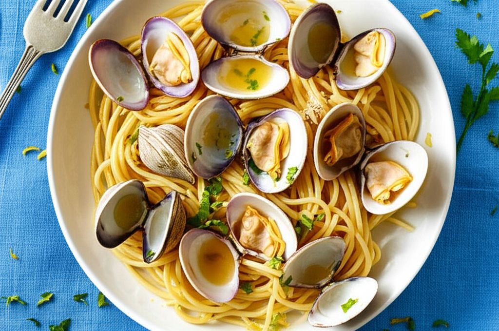 Spaghetti Risottati alle Vongole