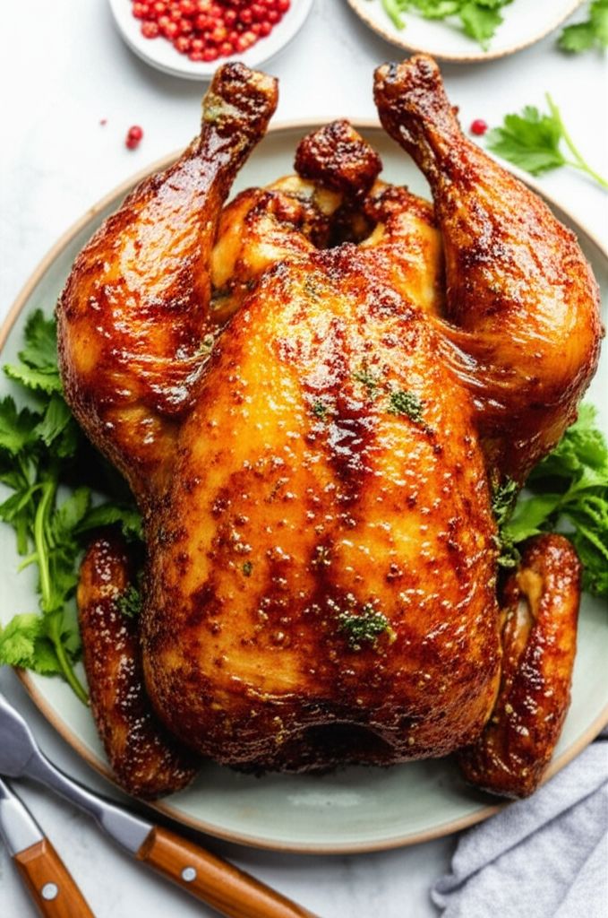 Spicy Honey-Roasted Chicken