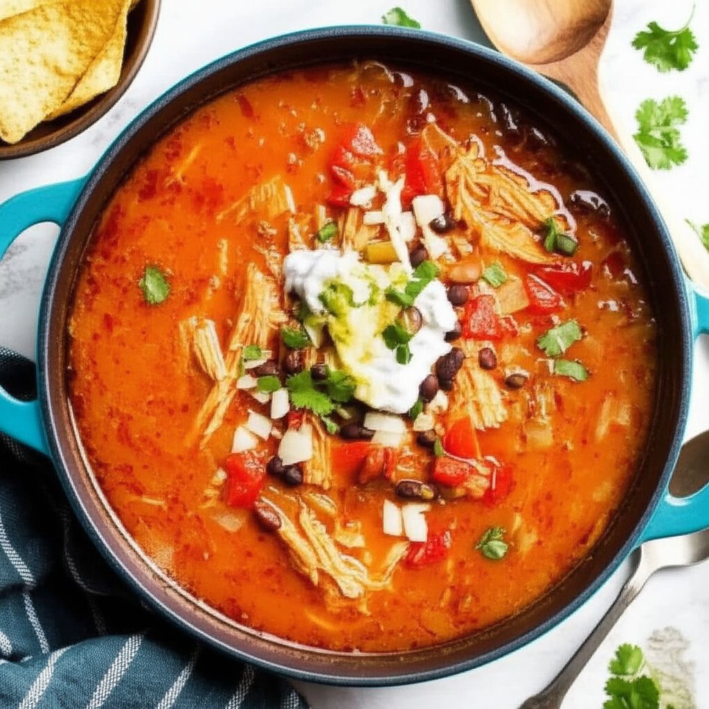 Spicy Smoked Turkey and Black Bean Soup